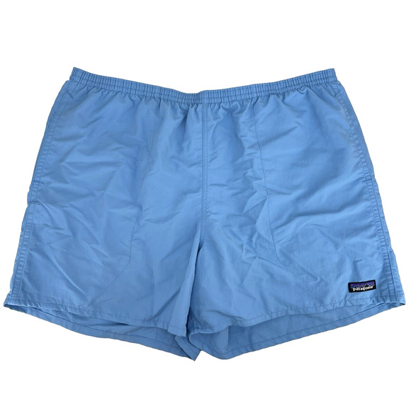 NEW Patagonia Men's Baggies Shorts 5" XXL Blue Quick Dry Hiking Swim Outdoor NWT - Picture 1 of 7